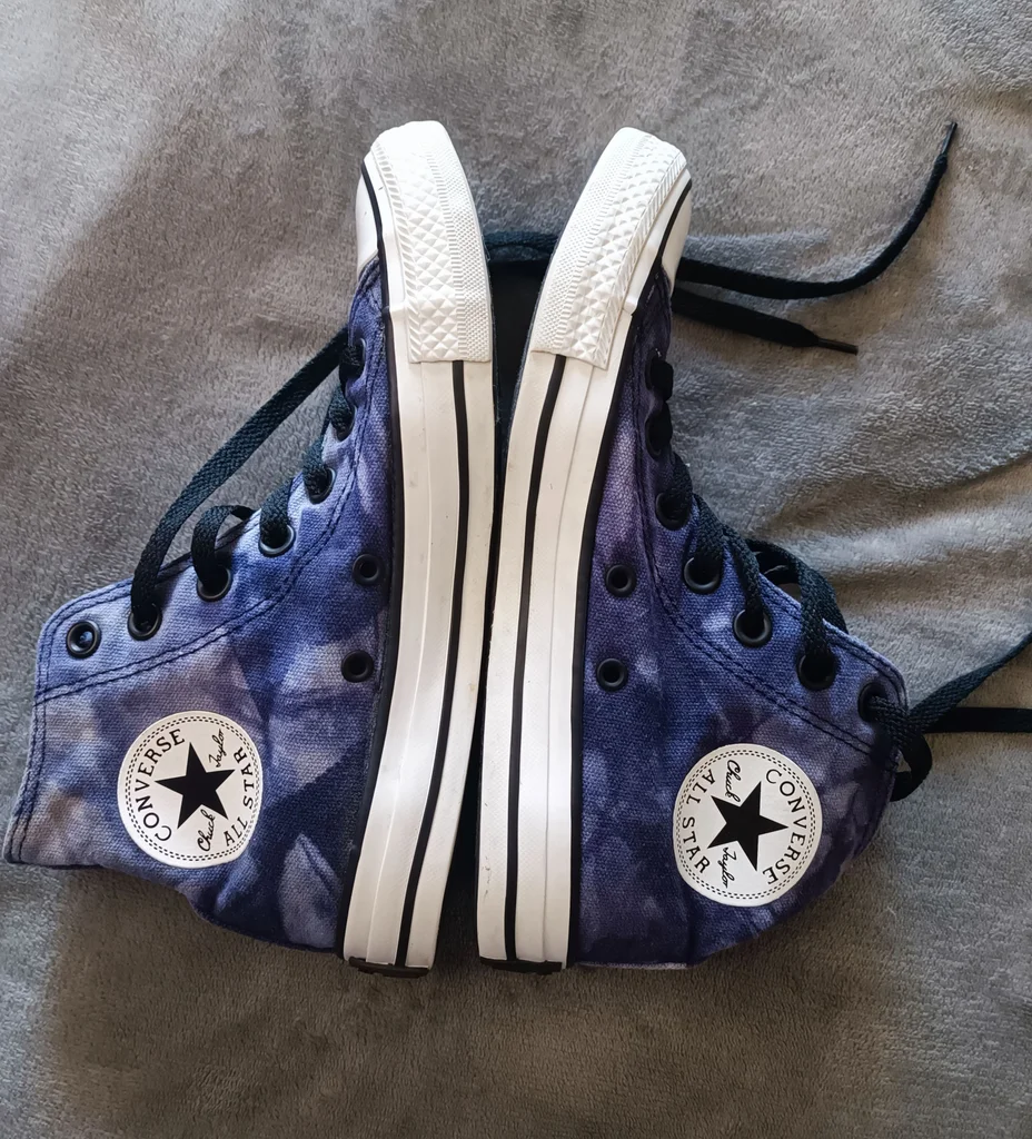 Pair of All Star Chuck Taylor converse size 37 very good condition mauve color – photo 7